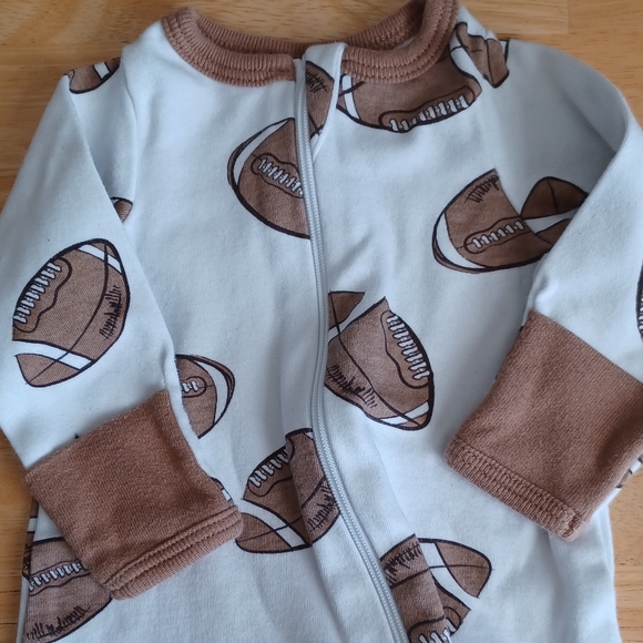 Premie Boys PJ and Onsie Set of 6 - Picture 2 of 6